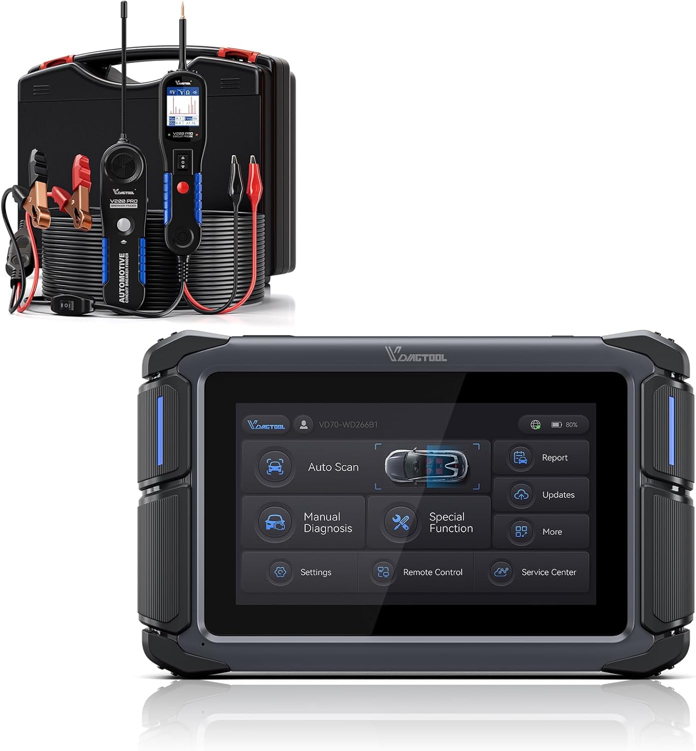 Amazon.com: VDIAGTOOL VD70 Bidirectional Scan Tool with V200 Pro